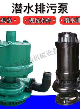 移动污泥抽水泵潜水泵 防爆潜水排污泵EXdIIBT4防爆等级