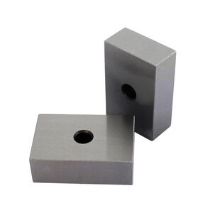 25x50x75mm 公制 23孔平行垫块铣床平行垫铁虎钳1-2-3平型等高块
