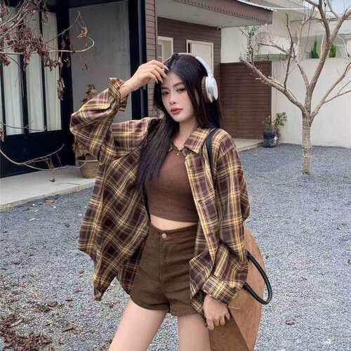 【衬衣合集】女新款慵懒风复古港味上衣设计感小众长袖开衫衬衫dg