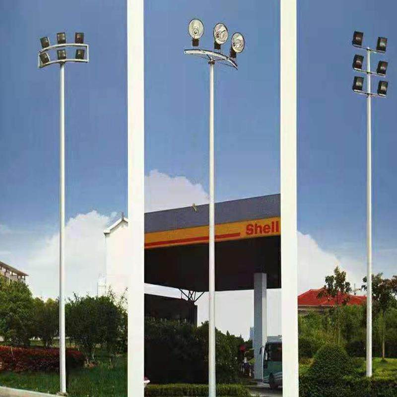 工厂直营 篮球场高杆灯中杆灯广场灯 可升降LED高杆灯