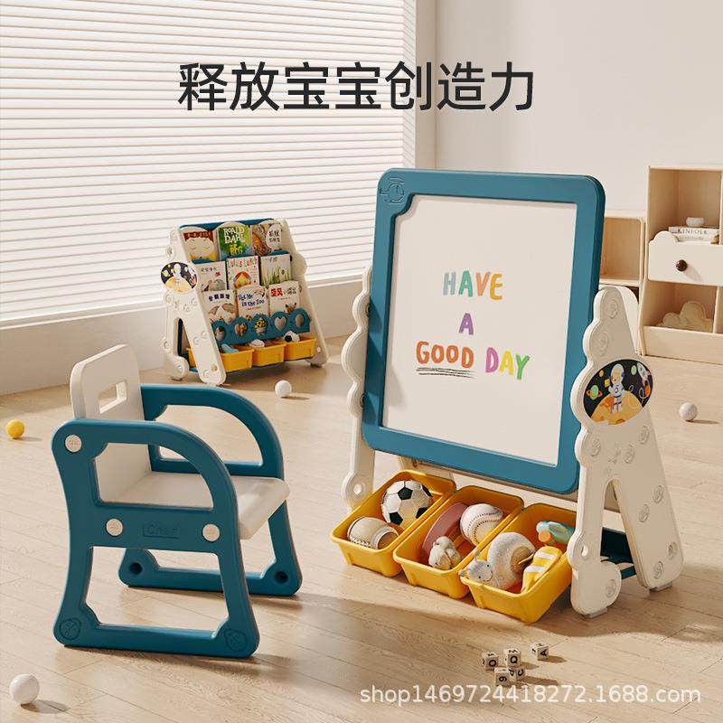 儿童书架绘本架简易幼儿玩具收纳架宝宝家用落地架塑料柜子整理架,住宅家具,儿童书柜,淘宝优惠券,粉丝福利购,淘宝优惠卷