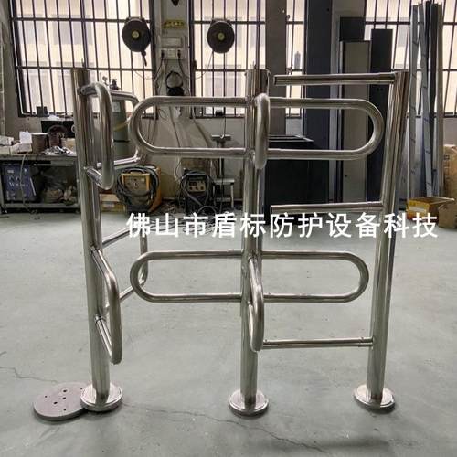半高单向出入口设备 小区单位仓管只进不出禁行门 成品不锈钢转闸