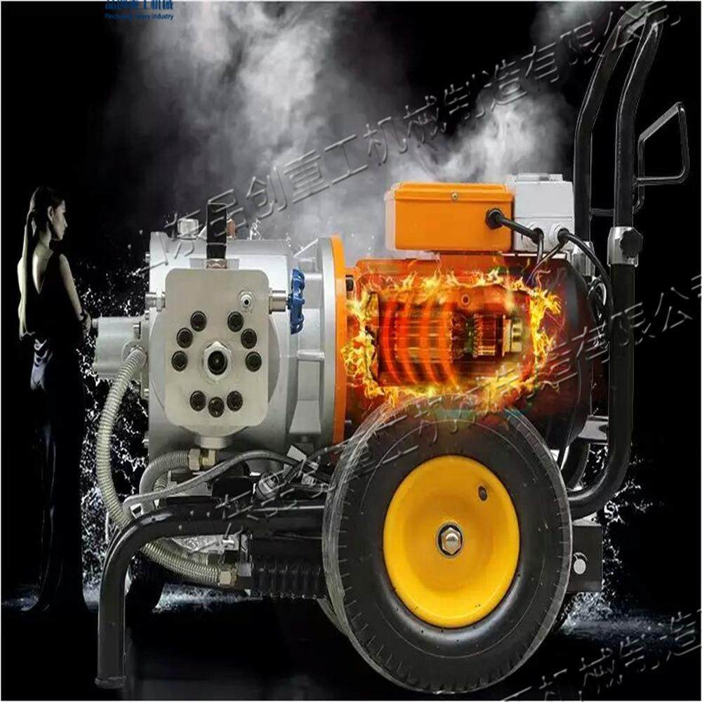 墙壁粉刷上底浆设备 喷防水涂料 电动腻子喷涂机 高压无气喷漆机