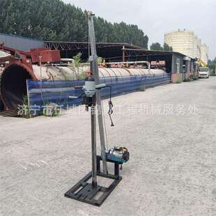 小型手摇式架子打井机家用压水井农田灌溉井省力钻井机设备厂家