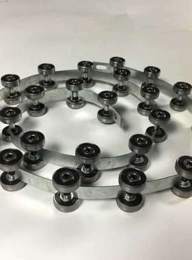 扶梯回转链 蒂森扶梯专用链条 24节 帝森滚轮板条6082RS 非标轴承