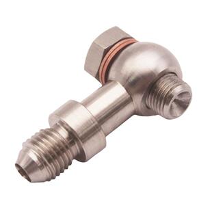 汽车配件 GT25R用Banjo bolt M11x1.0至4AN涡轮进油1.0mm节流器