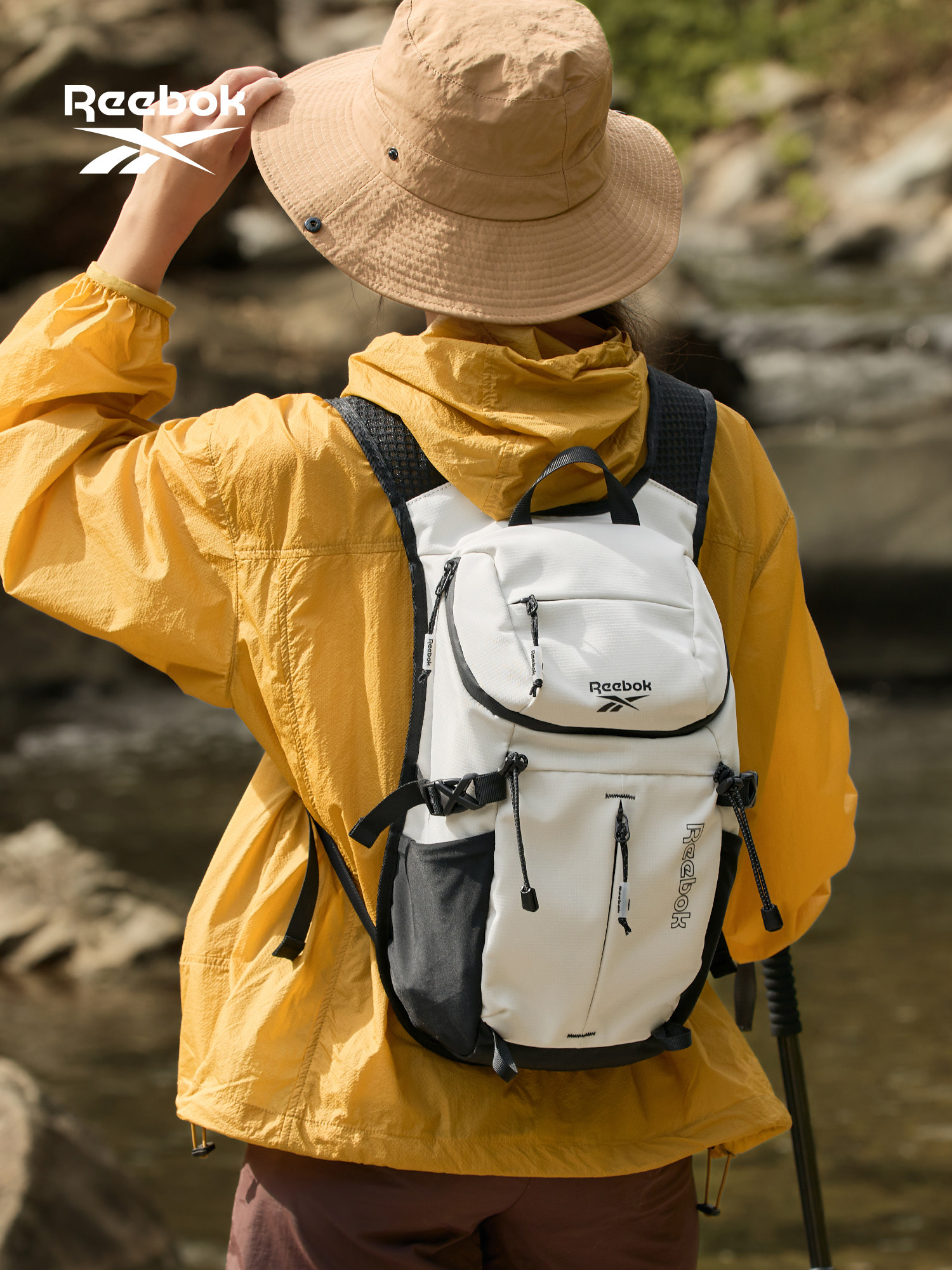 Reebok Lightweight Backpack For Men And Women - Hiking, Climbing, Casual Outdoor Sports And Travel Bag