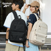Reebok锐步双肩包男生新款 大容量户外运动旅行包高中大学生书包女