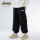 儿童纯棉裤 子2025春秋青少年束脚工装 裤 Jeep吉普童装 男童休闲长裤