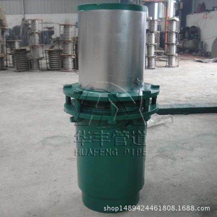 直流介质无推力套筒式法兰注油式补偿器 热力管道套筒膨胀节厂家