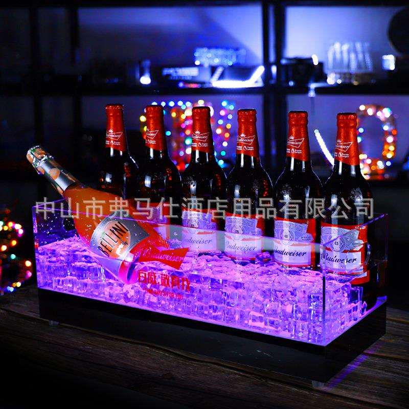 扎啤酒炮带龙头2L可乐桶容器发光酒炮酒吧专用 3升网红扎啤桶