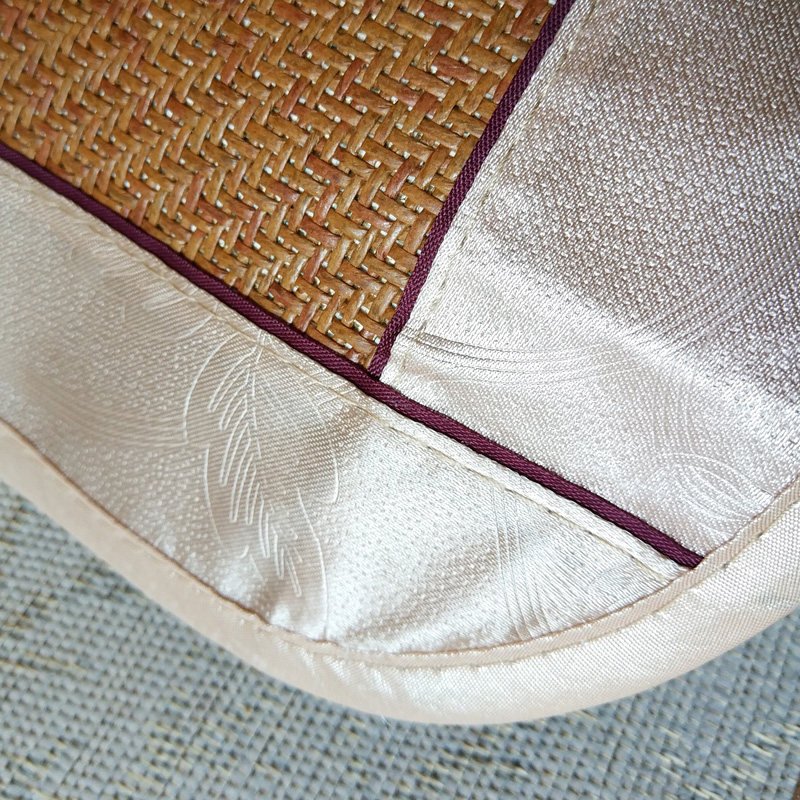 子母床折叠藤席1.1米1.3米1.4米双面席冰丝席100高低铺凉席子90宽