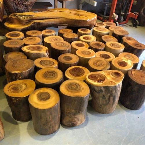 根雕凳子 根雕茶桌树根茶台家用经济型阳台茶几 实木墩子大小定制