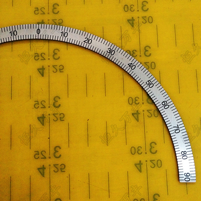 180度中分半圆刻度盘实验角度盘实验专用器材量角器167*150*1分度