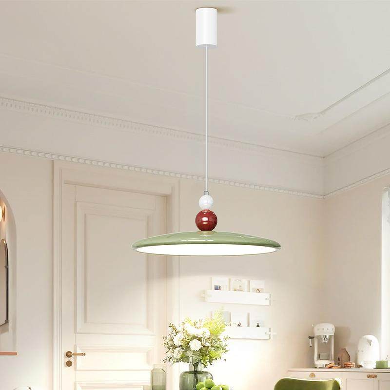 2023新款飞碟法式餐厅吊灯全光谱餐桌灯现代简约复古奶油风飞碟灯,家装灯饰光源,智能吊灯,淘宝优惠券,粉丝福利购,淘宝优惠卷