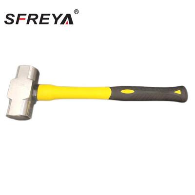 SFREYA不锈钢塑柄八角锤不锈钢塑柄无磁八角锤防腐蚀八角锤无磁锤