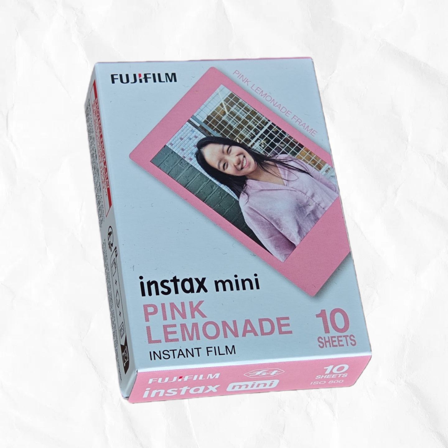 拍立得相纸MINI白边花边相纸粉边蓝边手绘kitty相纸迷你相机通用