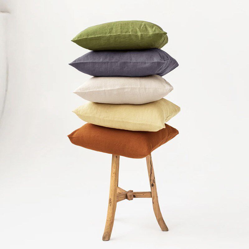 飘窗摆件沙发抱枕靠垫家用靠枕床头大号靠背抱枕套不含芯棉麻定制