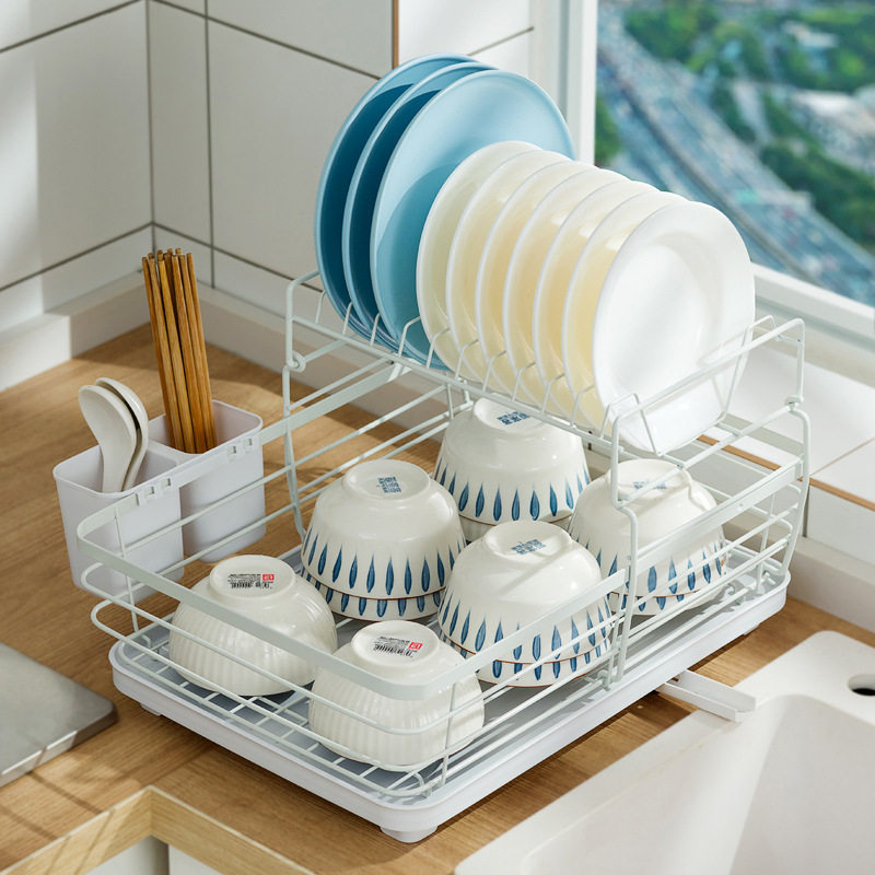 家用厨房沥水碗架台面碗柜滤水置物架收纳篮碗碟沥水篮放碗筷餐具,厨房/烹饪用具,水槽置物架,淘宝优惠券,粉丝福利购,淘宝优惠卷