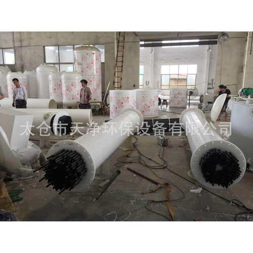 厂家供应5-200平方聚丙烯冷凝器 降膜吸收器 HCL吸收器 换热器