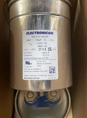 进口德国 E62.R23-413L30 MKP 3*41.5UF 850V ELECTRONICON 电容