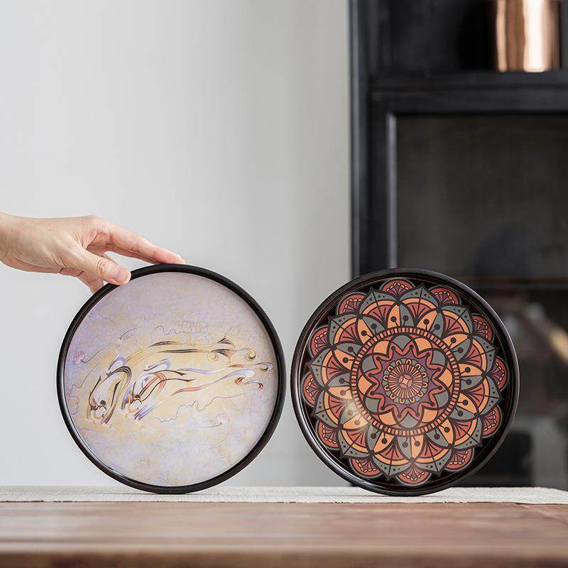 新中式国风壶承茶盘创意竹制干泡台小型茶托盘家用茶壶茶具杯托,鲜花速递/花卉仿真/绿植园艺,割草机/草坪机,淘宝优惠券,粉丝福利购,淘宝优惠卷