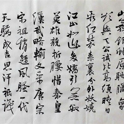 东君手写龙开胜书法墨迹精品四尺客厅书房茶室办公室书法