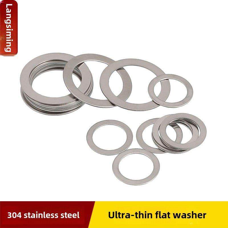304不锈钢垫片0.1/0.2/0.5超薄垫片精密调节轴承间隙圆形放大平垫,五金/工具,垫圈,淘宝优惠券,粉丝福利购,淘宝优惠卷