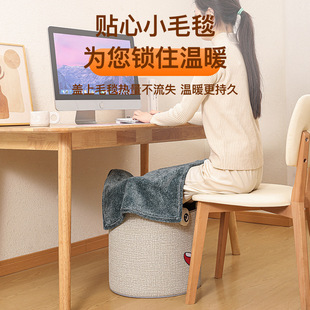 暖脚宝圆b围式 取暖器办公室桌下暖腿神器暖脚器 取暖器可携式