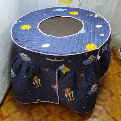 圆形农村回风炉烤火炉烤火罩家用取暖炉烤火桌布加厚保暖圆桌用