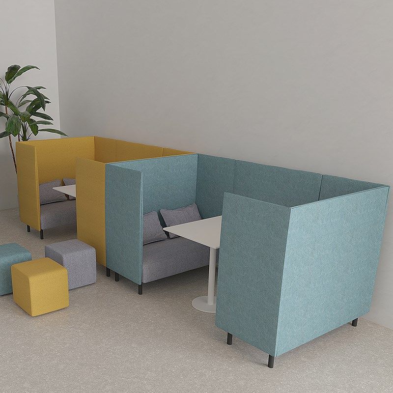 高背高屏风图书馆沙发办公室大厅接待休闲会客洽谈沙发包围卡座,商业/办公家具,沙发,淘宝优惠券,粉丝福利购,淘宝优惠卷