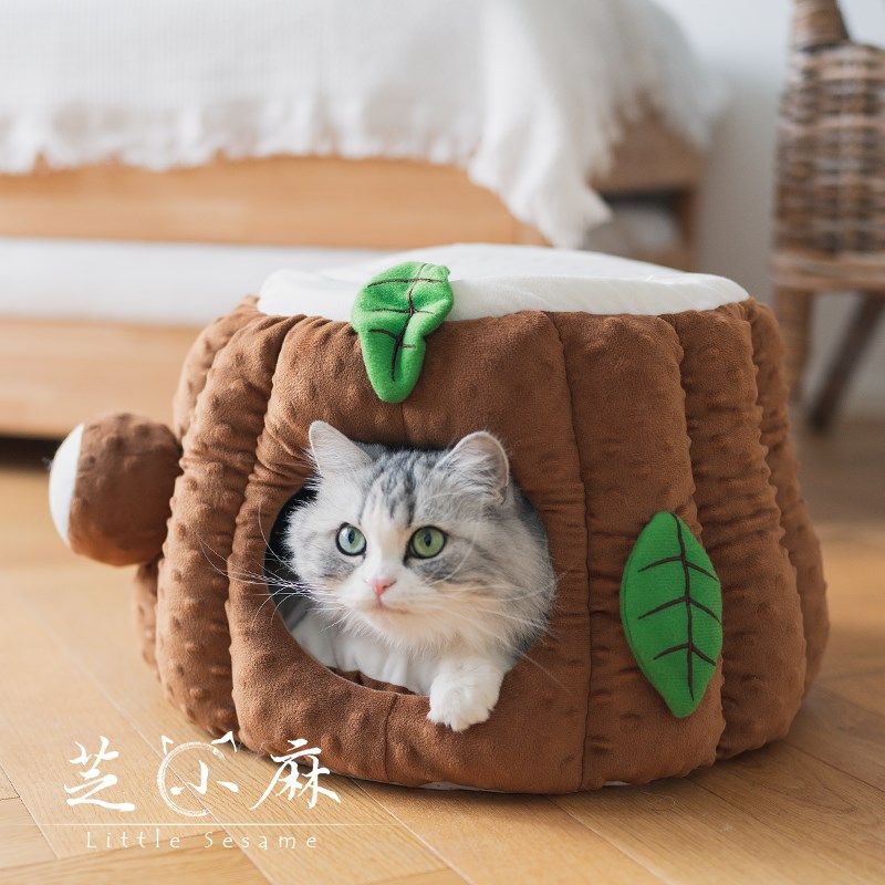 芝小麻安抚触感豆豆绒树洞猫窝冬季保暖封闭式猫屋水果造型猫房,宠物/宠物食品及用品,猫窝/屋/帐篷/沙发,淘宝优惠券,粉丝福利购,淘宝优惠卷
