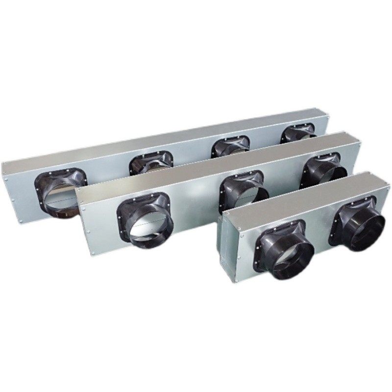 中央空调出风箱组合式风机盘管静压箱一拖多软风管分风射流出风口