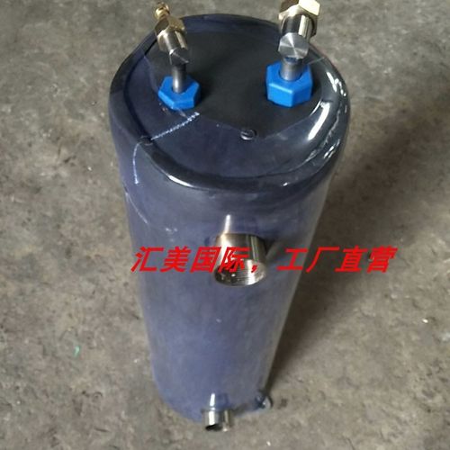 工业化工冷水机316L纯不锈钢换热器氧化冷水机专用炮蒸发器可订制