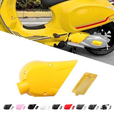 适用伟士牌春天 冲刺维斯帕150传动盖进气盖传动箱装饰盖