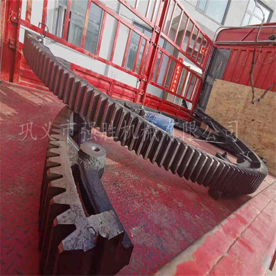铸钢大齿轮 烘干机大齿圈滚圈批量供应 多种型号快速制作