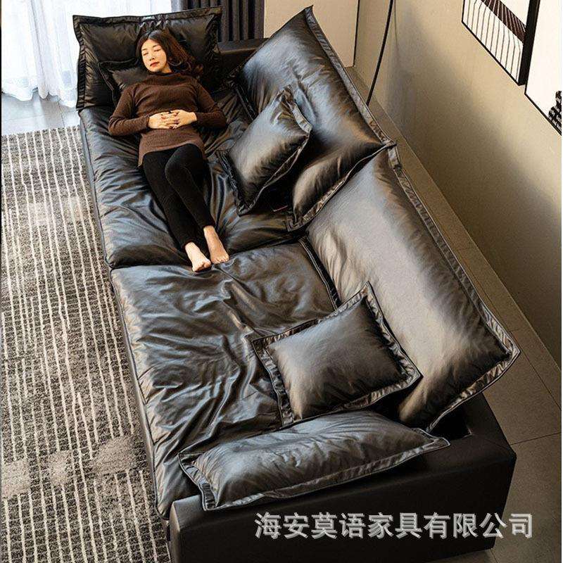 北欧科技布轻奢布艺沙发大小户型简约现代客厅免洗沙发