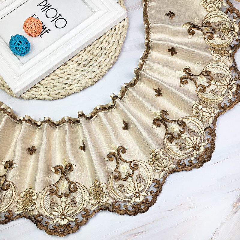 配套带底布精美双层蕾丝花边沙发坐垫装饰镶边辅料罩边窗帘加宽边,居家布艺,花边/蕾丝,淘宝优惠券,粉丝福利购,淘宝优惠卷