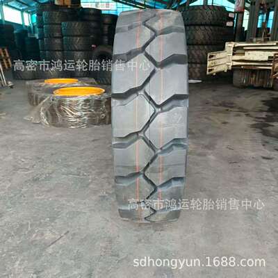工业充气叉车轮胎12.00-20NHS两大块花纹10.00 11.00-20 14.00-24