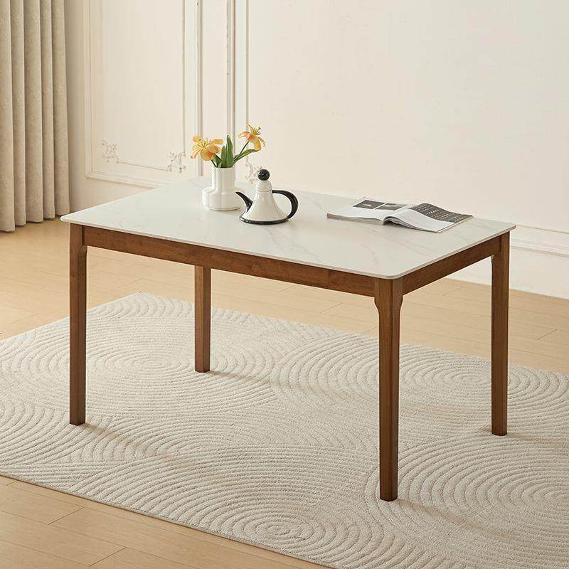 新款岩板餐桌家用桌子实木餐桌椅组合小户型长方形客厅餐桌吃饭桌,3C数码配件,USB灯,淘宝优惠券,粉丝福利购,淘宝优惠卷