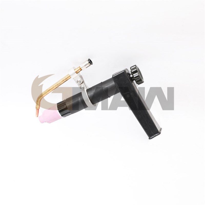 WP-27氩弧焊枪头送丝支架500A水冷氩弧焊直柄自动焊用送丝机夹具