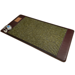 婷唯麦饭石单人能量垫玉石锗石红砭石电加热磁石电热毯热敷床垫