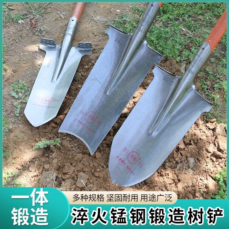 军印加长尖锹挖沟挖树铲子锰钢加厚挖树断树根铁锹大全挖山药铁锨,农机/农具/农膜,锨,淘宝优惠券,粉丝福利购,淘宝优惠卷