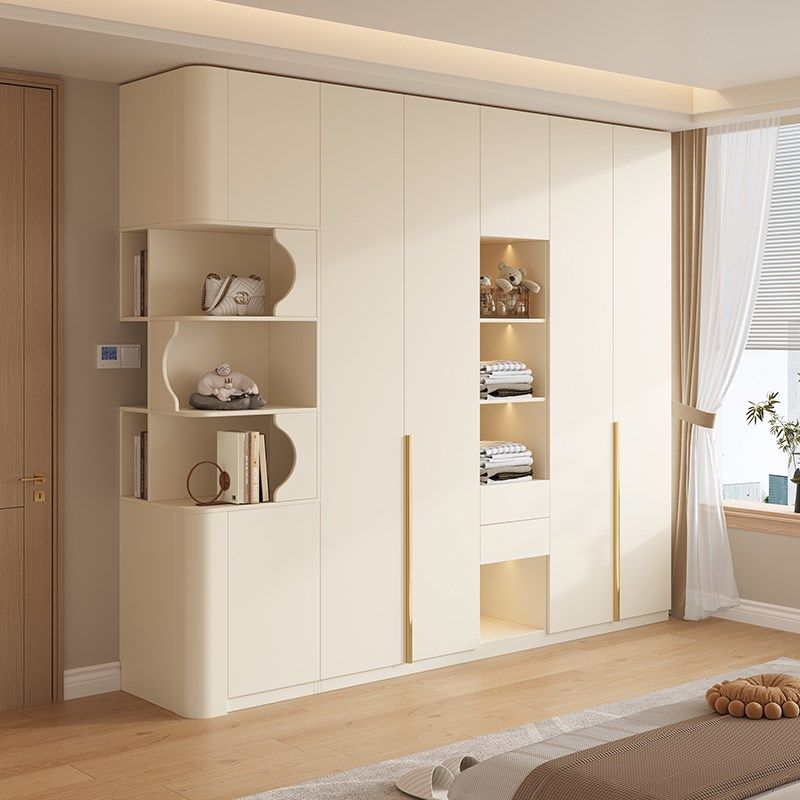 橡木定制全实木衣柜2025新款爆款奶油风家用卧室主卧一门到顶衣橱,住宅家具,独立衣柜,淘宝优惠券,粉丝福利购,淘宝优惠卷