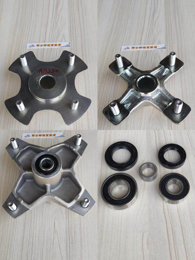 KAYO华洋AU200AU230A250A300沙滩机车前后轮毂轴承法兰座