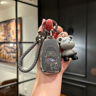 专用22款 男 斯巴鲁钥匙套斯巴鲁XV森林人傲虎力狮BRZ车包扣壳改装