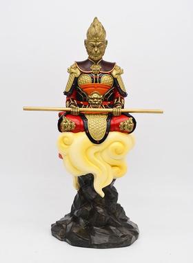 宏达 黄铜彩绘创意 孙悟空 家居吉祥铜器斗战胜佛摆件