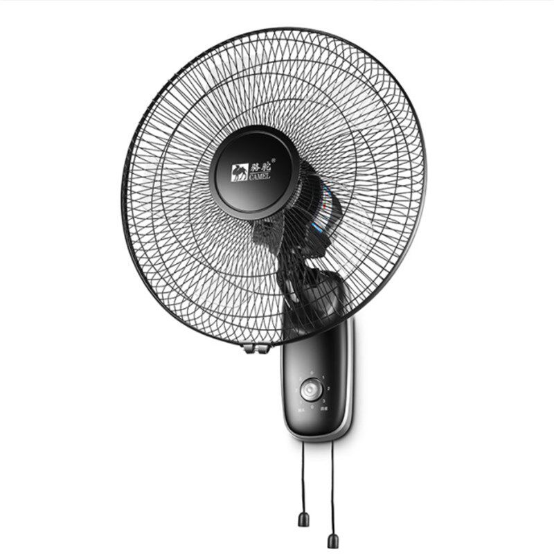 壁扇壁挂式电风扇家用墙壁机械摇头挂扇餐厅商用大风力铝叶