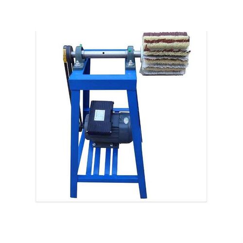 。气鼓打磨机木工设备弯料砂光海绵轮剑麻轮砂布抛光机砂带家用工