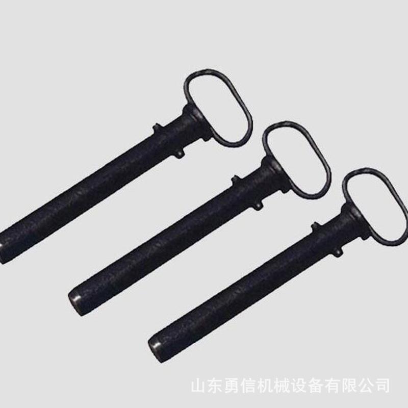 矿车销子矿山运输连接关键件矿车闭锁插销平板车防脱自锁式插销